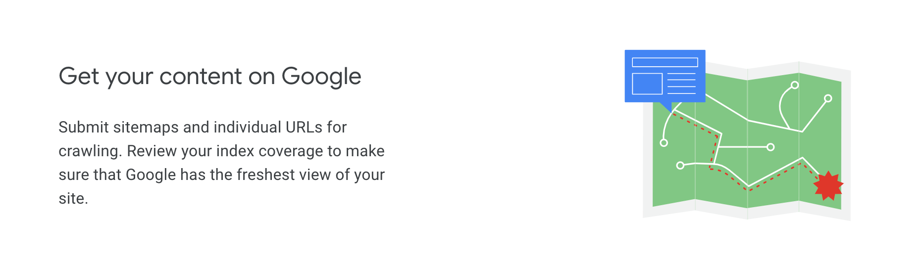 Image of Google Search Console sitemap submissions