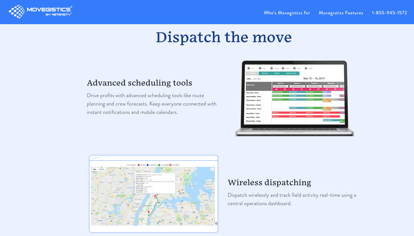 moving software feature