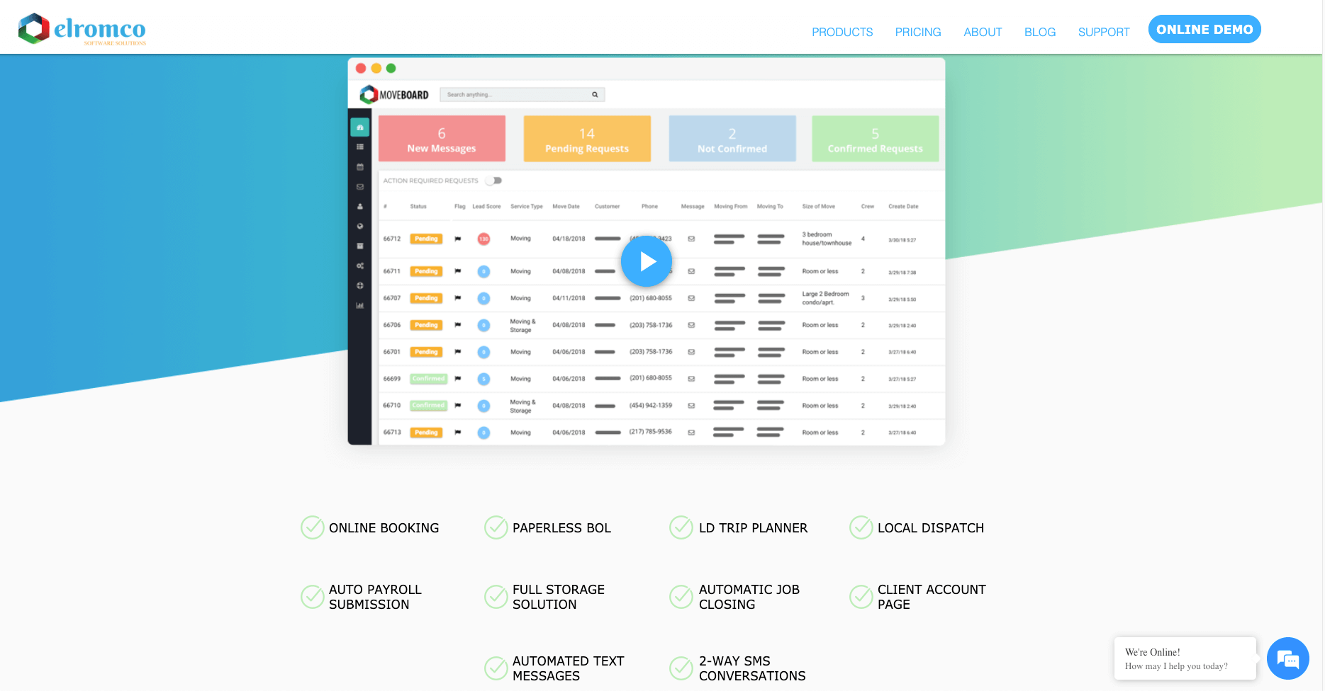Best moving company software