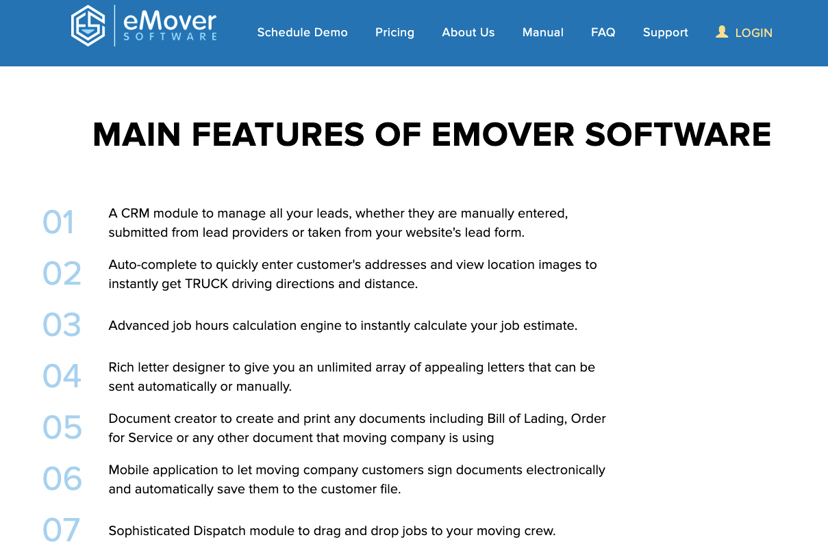 moving company software