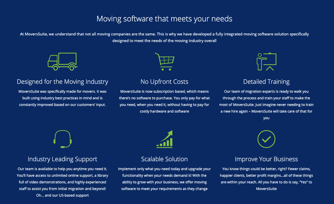 Best moving company software