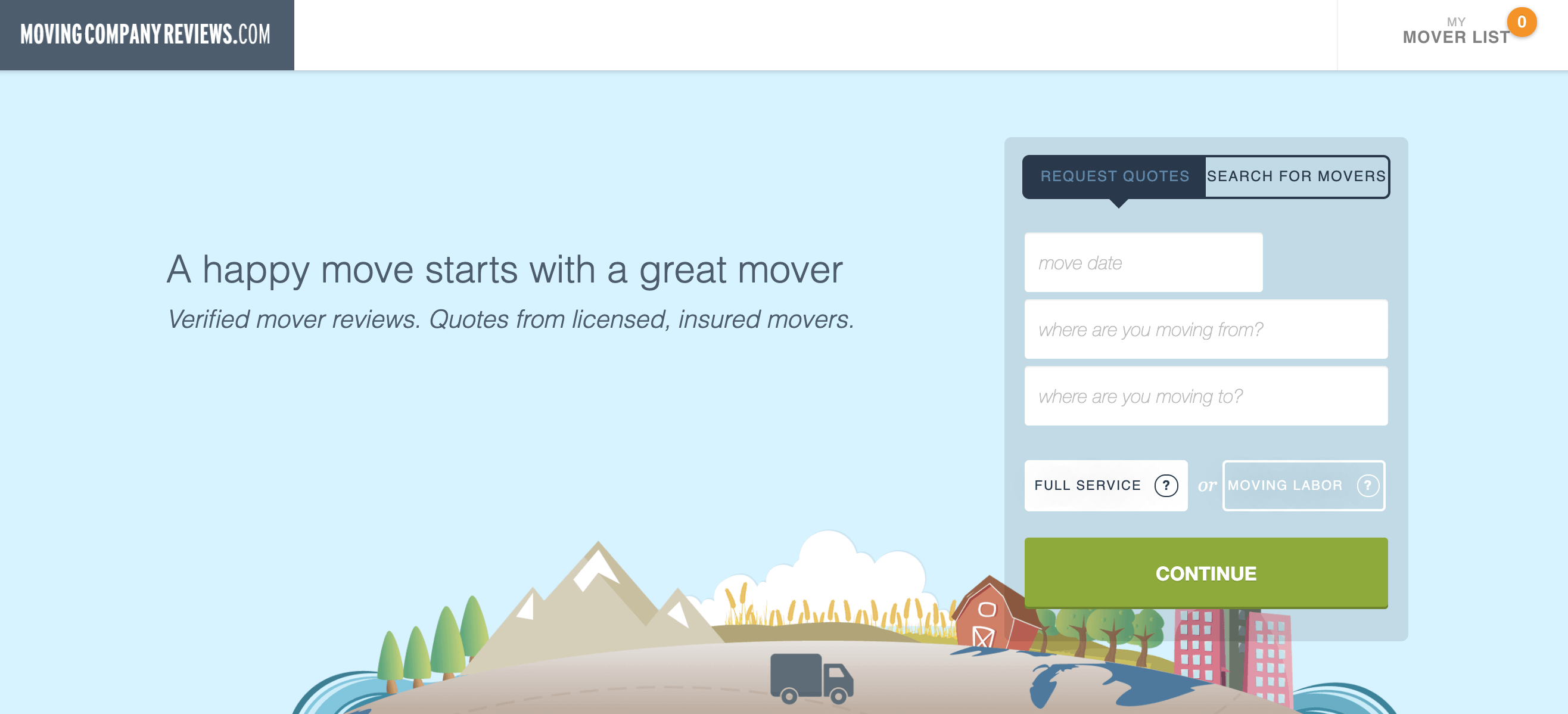 moving company reviews