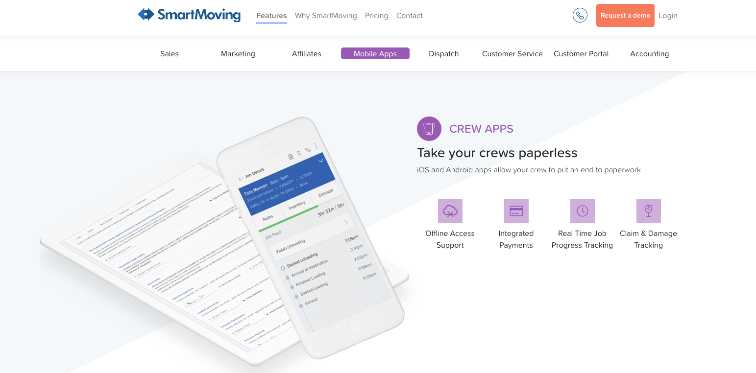 moving software feature