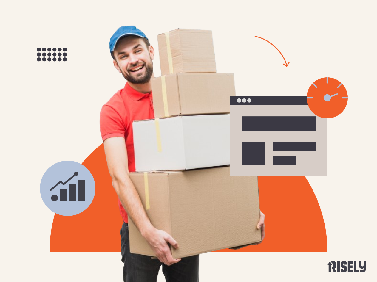 Risely's moving company marketing.