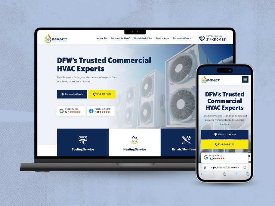 High-Converting Custom Websites for Home Services